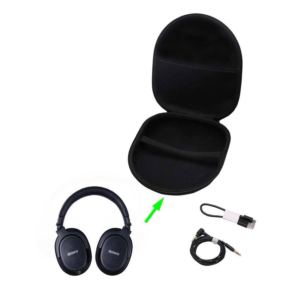 WERJIA storage case compatible with SONY MDR-MV1/WH-ULT900N/MDR-M1ST/MDR-1AM2/MDR-1A headphones.