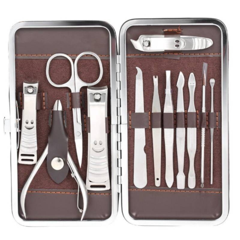 Creative Cartoon Nail Clipper Set With Carbon Steel Blades For Home Manicure And Gift Use