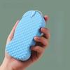 1PC Fish Scale Bath Scrubbing Sponge with Mud Scrub Towel Miracle Baby & Children's Bath Towel Gentle on Skin, Painless Baby Scrub