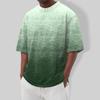Summer Men's Popular T-shirt Printed Round Neck Short Sleeve T-shirt