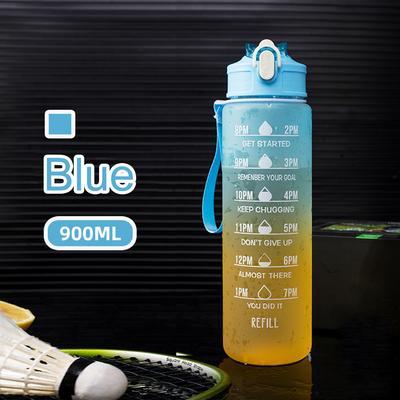900 мл матовая бутылка для воды, уличный спортивный дорожный тренажерный зал, бутылки для питья, чайник