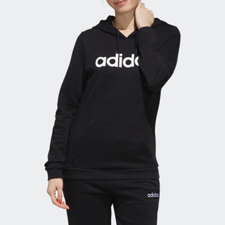 adidas Neo W Ce Hdy Повседневная спортивная толстовка с капюшоном для женщин, черная EI4665