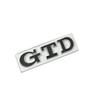 3D Metal Sticker GTD Front Grille Emblem Rear Trunk Stickers For GTD Golf 2 4 5 6 7 R MK2 MK3 MK4 Car Accessories
