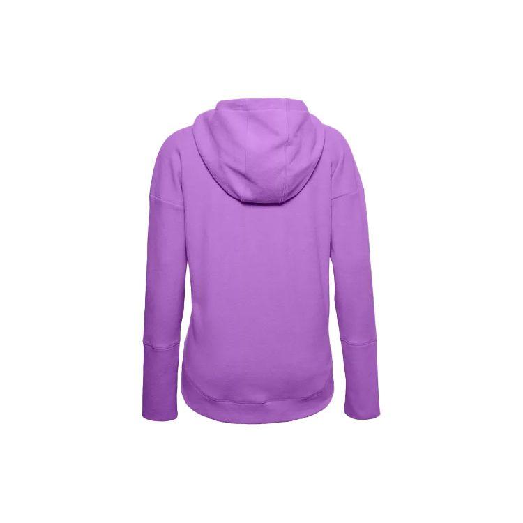 Under Armour Recover Повседневная флисовая толстовка с капюшоном для тренировок Женская толстовка Фиолетовый 1356346-568