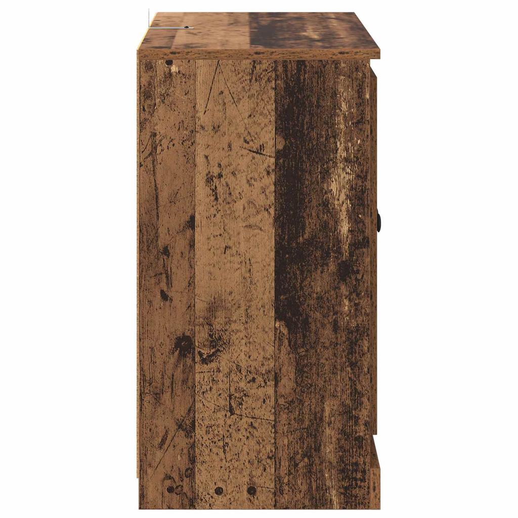 Sideboard Reclaimed Wood 70 x 35.5 x 67.5 cm Particleboard