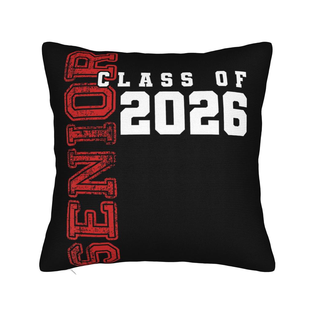 Class of Senior Graduation Pillowcases Merchandise Printed Cushion Cover Decorative Pillow Case Cover Seat Multiple Sizes