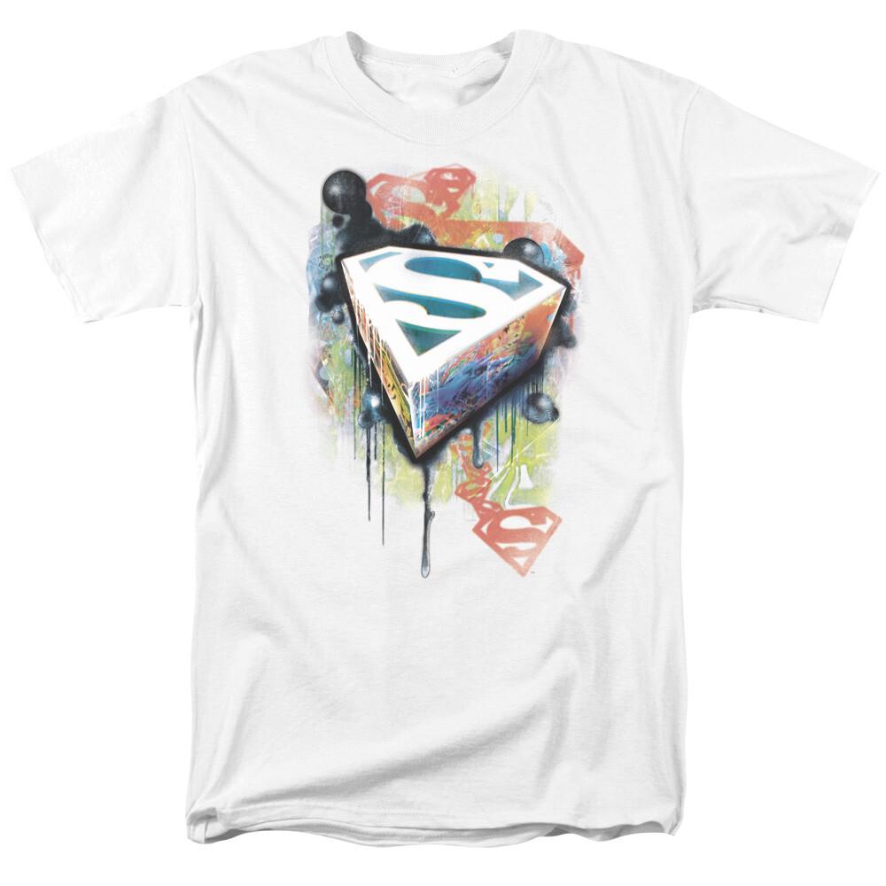 SUPERMAN URBAN SHIELDS Licensed Adult Men039;s Graphic Tee Shirt SM-5XL Unisex T-Shirt