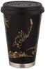 THERMO MUG Stainless Steel Tumbler with Lid Chojugiga 300ml URUSHI MOBILE TUMBLER MINI 1 Piece 1 Piece (black) [Lacquer] UM-MB