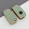 For VW Golf Polo Bora Beetle Tiguan for SKODA Fabia YIJS5 Superb for SEAT Leon Toledo Altea Ibiza TPU Remote Key Fob Case Cover