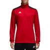 Adidas Regista 18 Training M Color Block Striped Comfortable Soft Non Skin Stand Sleeve Long Sleeve Hooded Men Hoody Red CZ8651