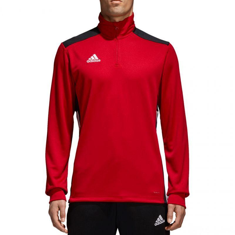 Adidas Regista 18 Training M Color Block Striped Comfortable Soft Non Skin Stand Sleeve Long Sleeve Hooded Men Hoody Red CZ8651