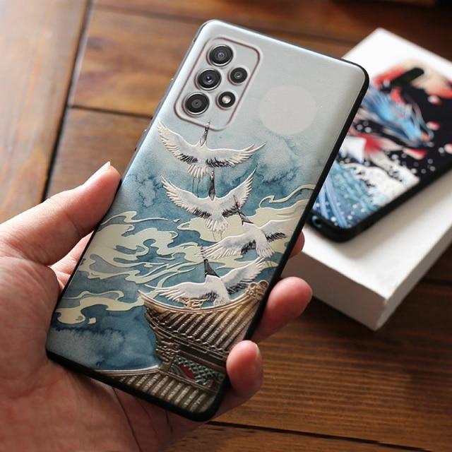 Чехлы для Samsung Galaxy A31 A71 A52 A72 A41 A51 A32 A42 4G 5G A515 для Samsung A 51 71 52 с цветами, защитные чехлы для линз