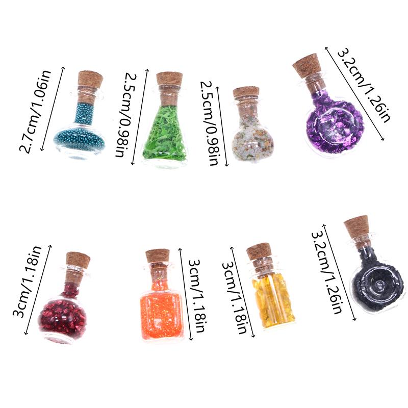 1Комплект 1:12 Кукольный домик Миниатюрная Симуляция Магическое Зелье Руда Бутылка Мебель Домашняя Модель Декор Игрушка Аксессуары для Кукольного Домика