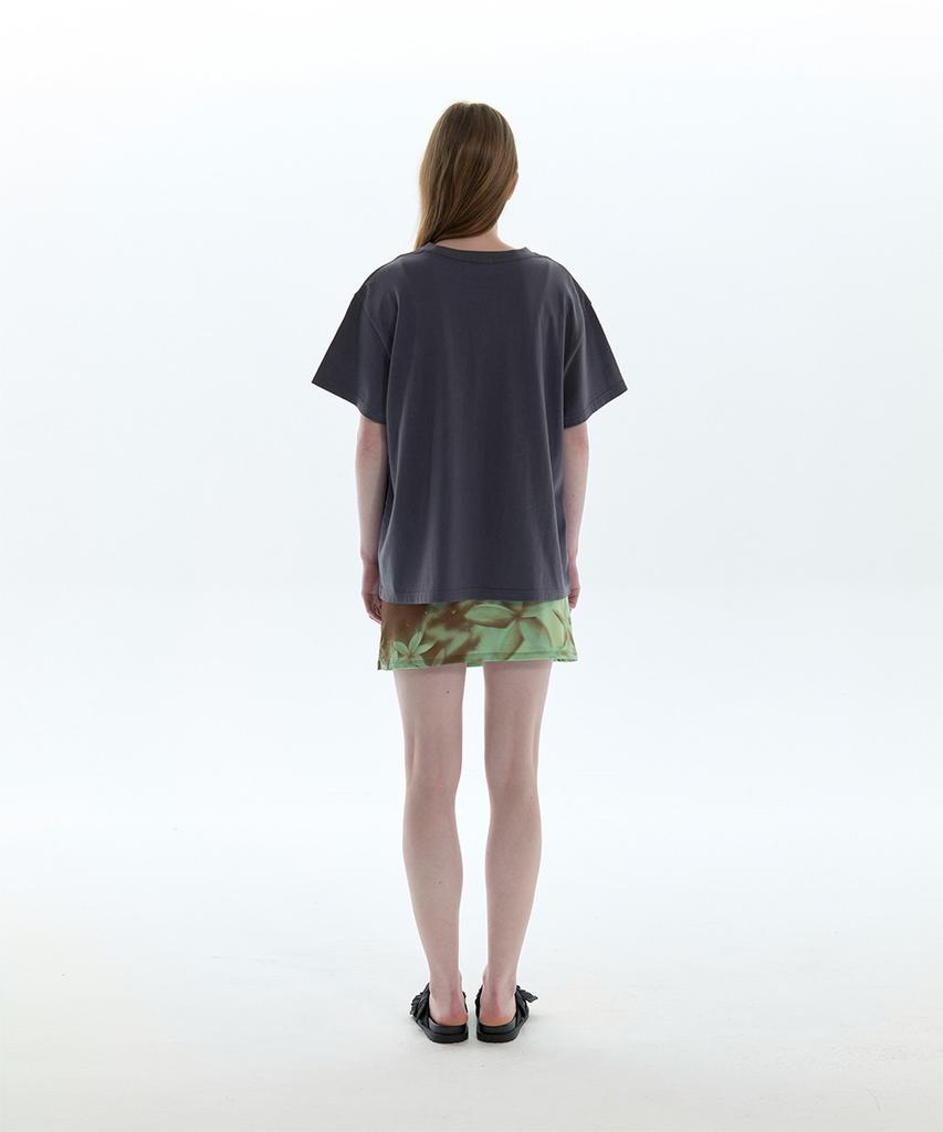 PISCESS Vintage Summer T-Shirt_Charcoal