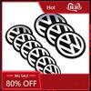 Для VOLKSWAGEN VW Volkswagen 4 шт. 45 мм 56 мм 60 мм 65 мм 70 мм 75 мм 90 мм Наклейка с логотипом центральной части колеса автомобиля Эмблема Колпачки дисков Заглушки ступиц Плохой