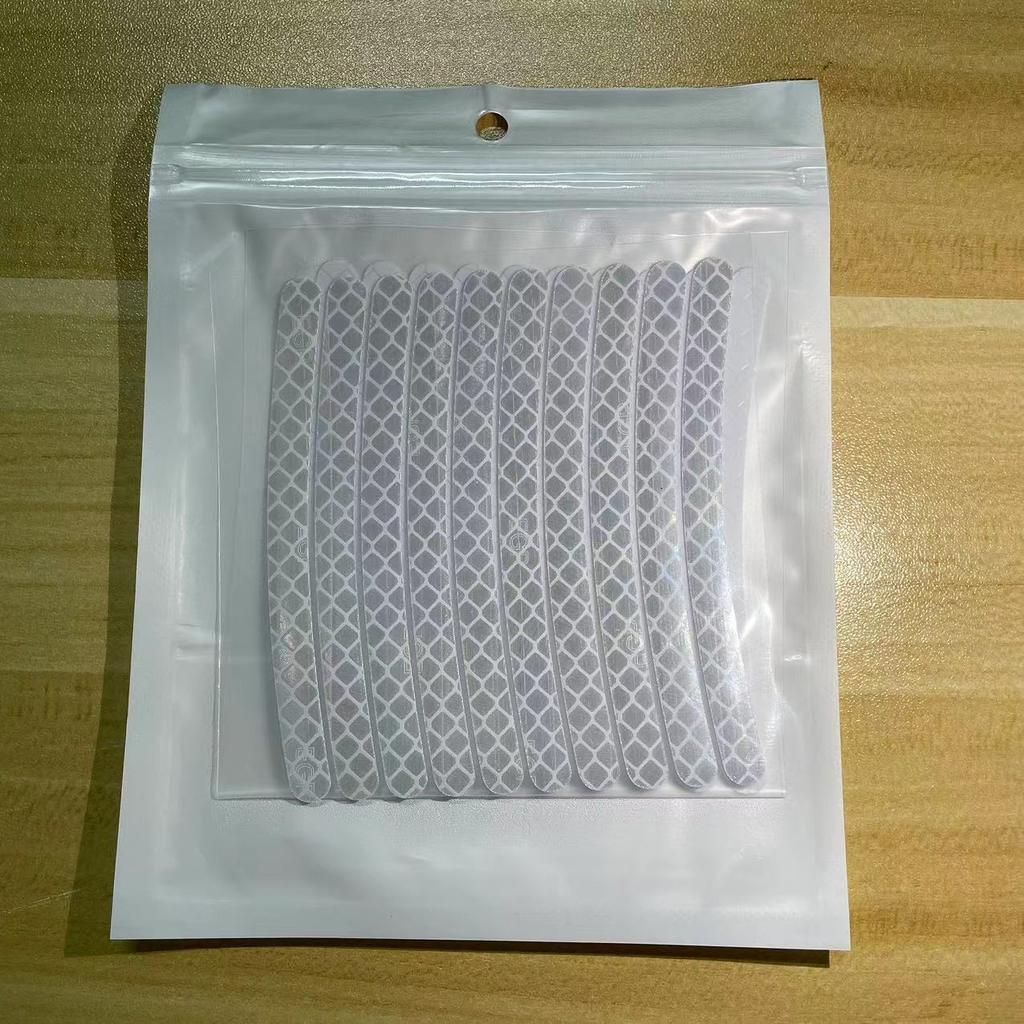 Наклейки на ступицу колеса автомобиля, светоотражающие украшения для ночного освещения, наклейки на обод колеса и шины мотоцикла, электромобиля, 20 шт.