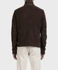 Panicale Dark Brown Suede Goatskin Jumper