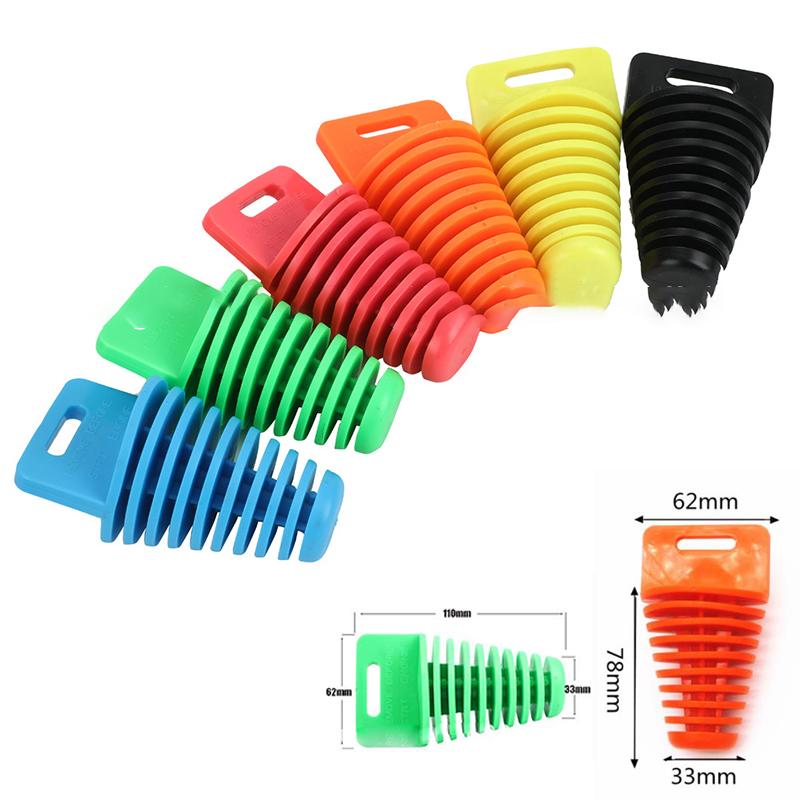 Заглушка выхлопной трубы мотоцикла, заглушка для мойки глушителя, защита трубы, насадка выхлопной трубы для мотокросса, воздушный клапан, продувочный глушитель, аксессуары