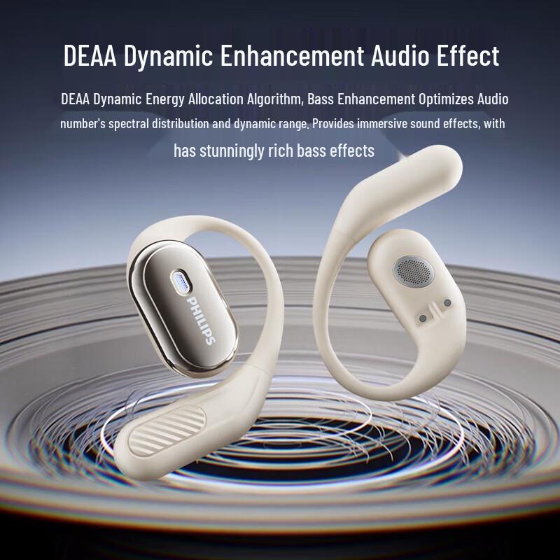 Philips TAT3759 Open-Ear Sport Bluetooth Headphones