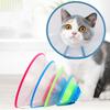Cat Cone Collar Adjustable Recovery Pet Cone E-Collar Wound Healing Anti-licking Protective Collar