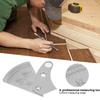 Stainless Steel Welding Inspection Tool 0 20mm Measuring Range Angle Test Ruler  Welding Engineers