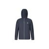 Solid Color Fitness Hooded Stretch Woven Jacket Men Jackets Royal-Blue A51M411703ANV