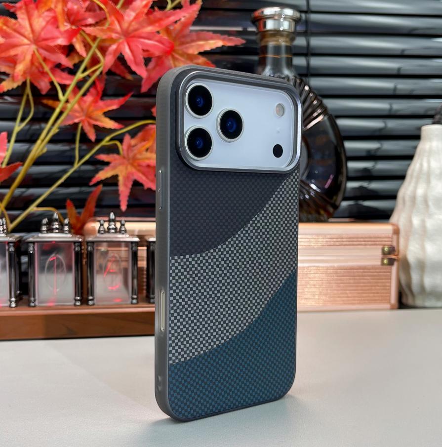 Grid Texture Woven Case for IPhone&Oppo&Vivo&Huawei&Xiaomi&Samsung Shockproof Protective Cover with Lens Protection