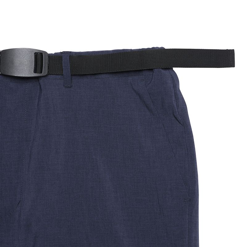 ONITSUKA TIGER Брюки Удобные Однотонные Универсальные На шнуровке Повседневные брюки Унисекс брюки Синие 2183B441-400