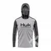 Mens Quick-Dry Fishing Hoodie With Dust-Proof Face Cover UV Protection Lightweight Bamboo Fiber Outdoor Sport Apparel