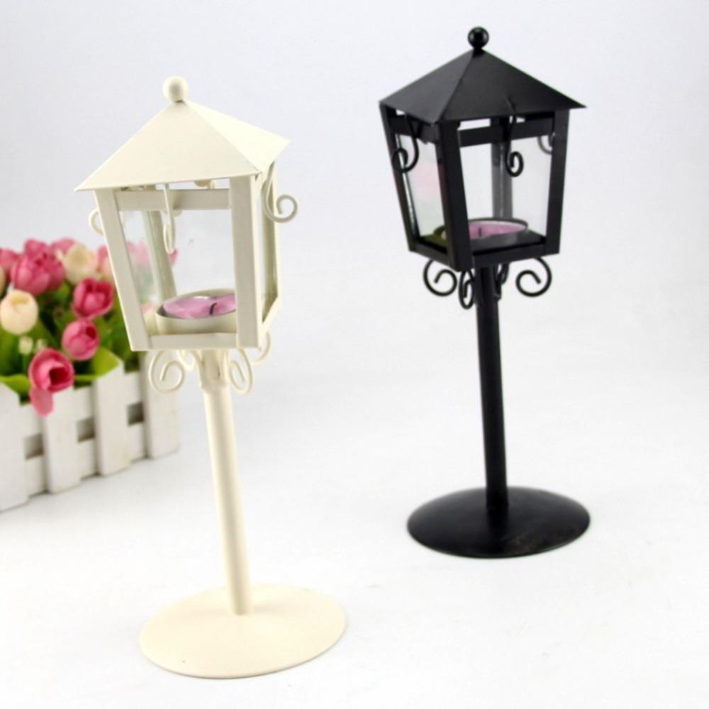 Candleholders Vintage Candle Holder Classical Simple Romantic Candlestick European Style Decoration Candle Lantern Party