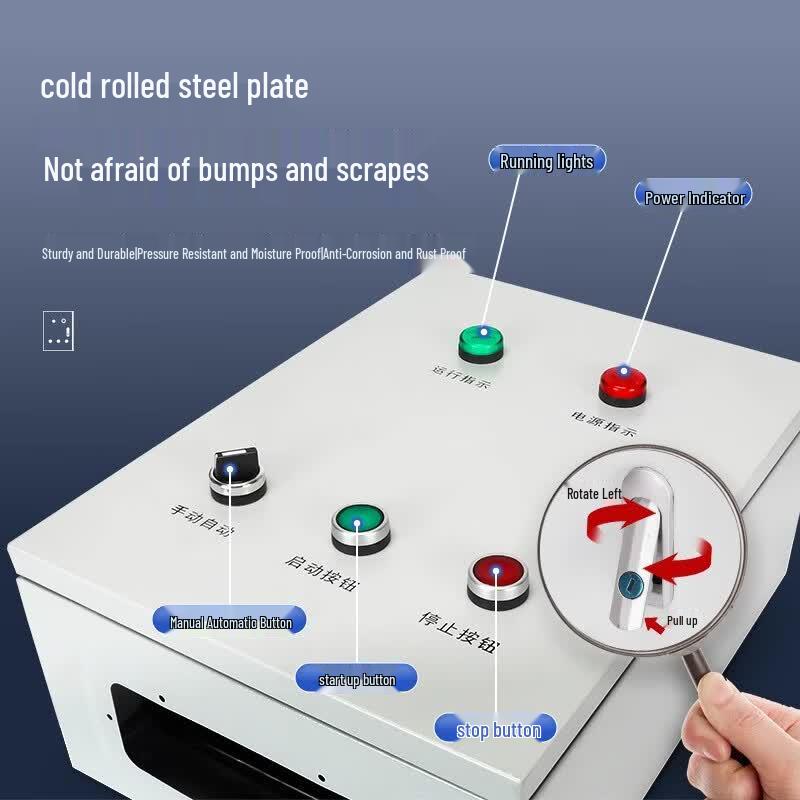 CHNT 380V Three-Phase Motor Pump Fan Control Box