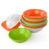 6.5-inch Chinese Style Melamine Noodle Bowls (10-Pack)
