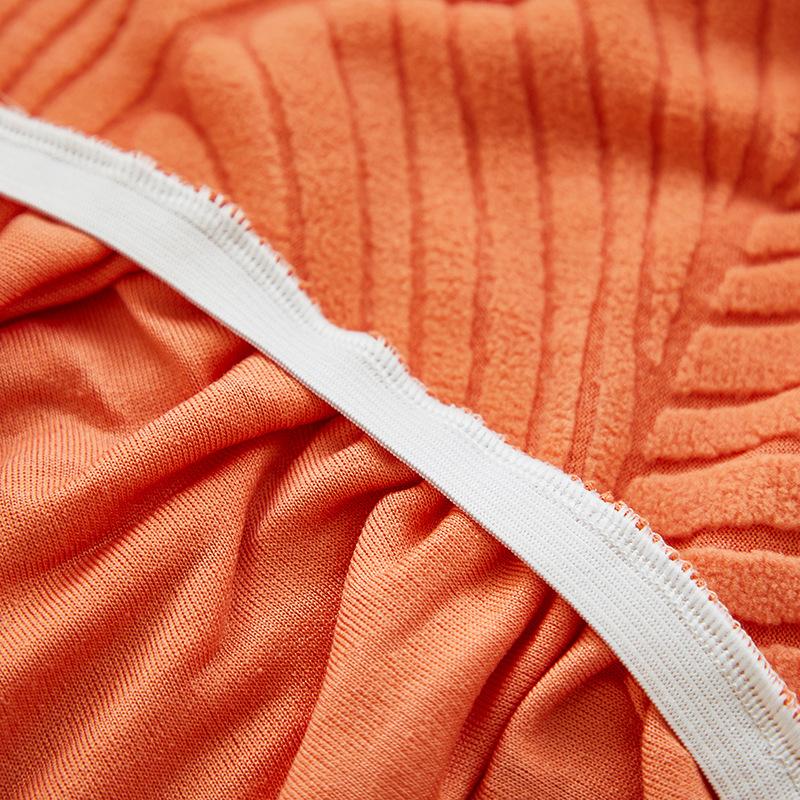 Чехол на изогнутый стул для обеденного стола, простой, большой, резной, бархатный, чехол для стула для макияжа, эластичный, универсальный, все включено, чехол для высокого кресла