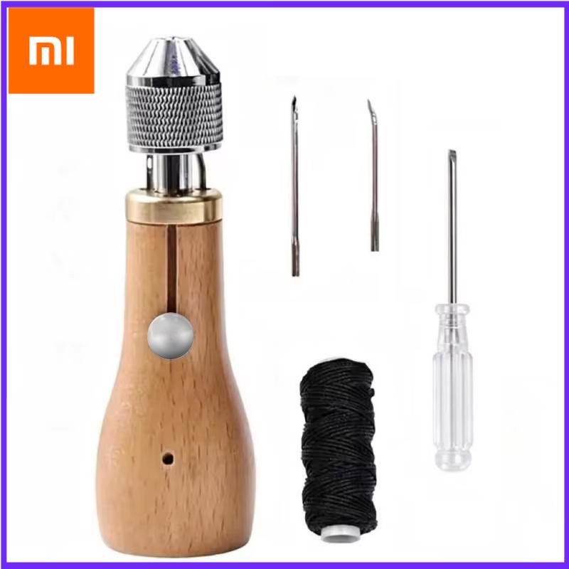 Xiaomi Набор шила для шитья кожи своими руками Вощеная нить Инструменты для ручного шитья Кожаные изделия Край Сшивание Полоски Ремня Инструменты для ремонта холста для сапожника