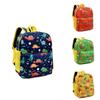 Trendy Cartoon Dinosaur Backpack For Toddlers Breathable Sturdy Design