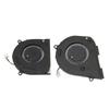 Laptop Cooling Fan 4 Pin Replacement Cooler Fan for HP ENVY X360 15 DS 15 DR 15M DS 15M DS0011DX CPU+GPU