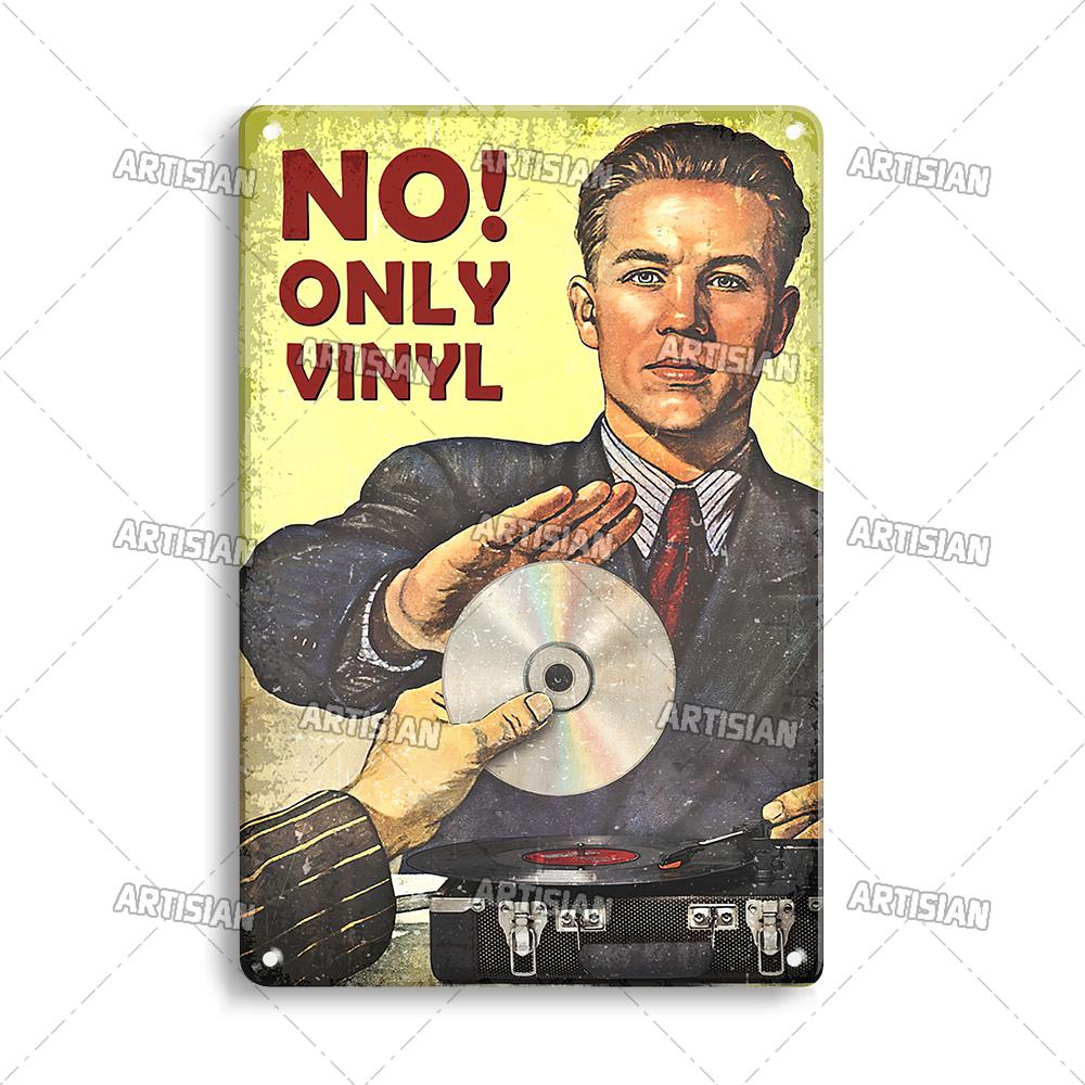Классические виниловые пластинки настенная тарелка винтажная музыка металлическая жестяная вывеска настенное искусство металлический плакат мужская пещера кафе клуб индустриальный декор