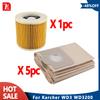 HEPA-фильтр для пылесосов Karcher WD2250 WD3.200 MV2 MV3 WD3 WD2 Запчасти Аксессуары Фильтры Замена Пылесборник