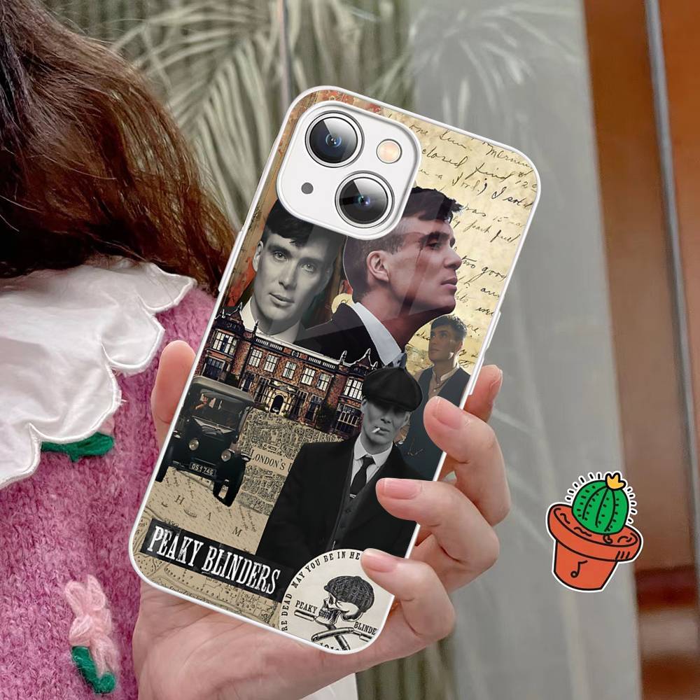 Фильм P-Острые козырьки ТВ Для IPhone 14 13 12 Mini 11 Pro XS Max X XR 14 Plus Закаленное стекло Чехол