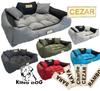 KINGDOG Dog Bed with DOG'S NAME Waterproof Durable, SML XL XXL 3XL