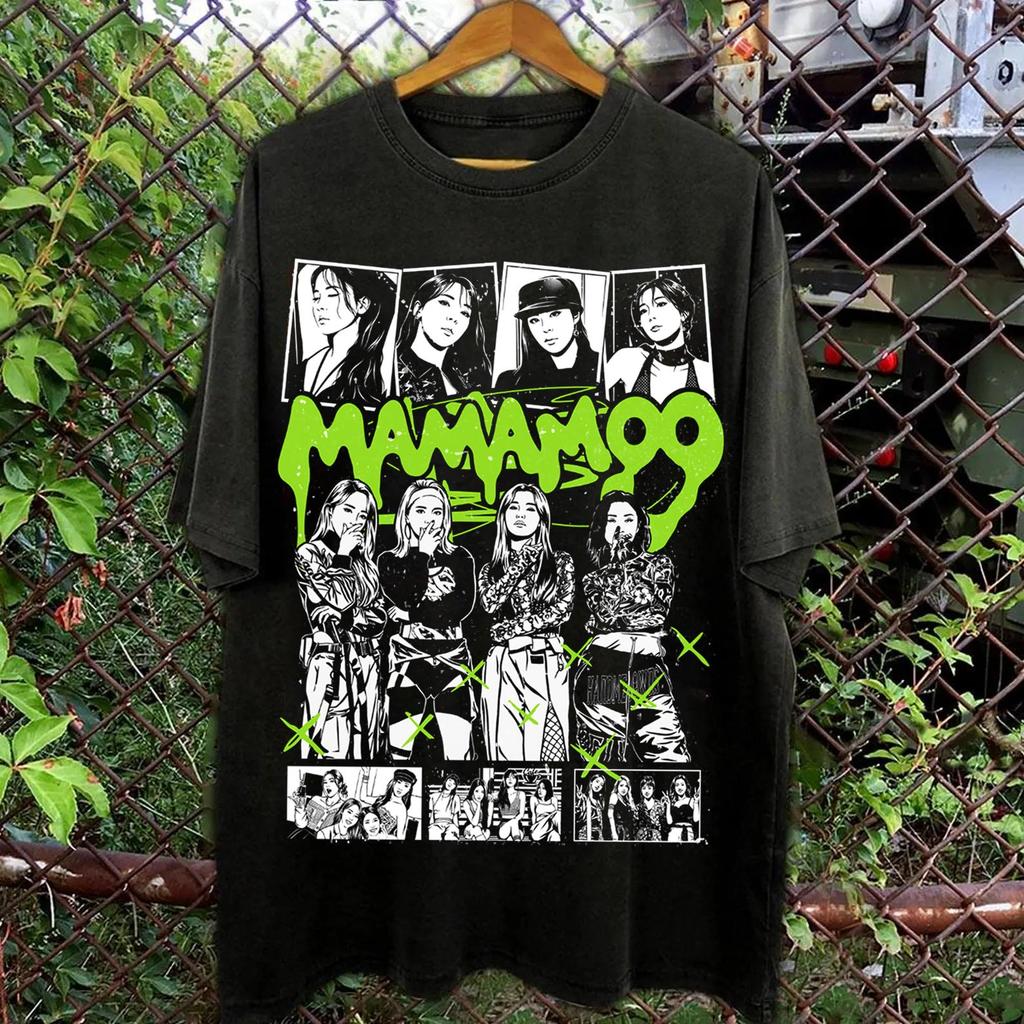 Retro Mamamoo Tshirt, Mamamoo 2026 World Tour Shirt, Mamamoo 4Ward Tour, Kpop Mamamoo Hwasa, Moonbyul, Wheein, Solar Merch Unisex,gift,Top