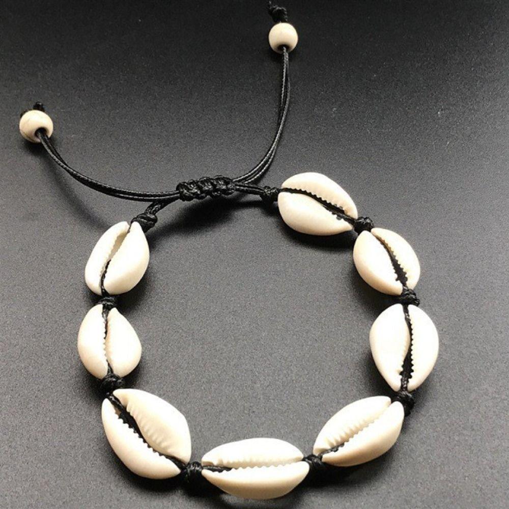 Hand Woven Beach Ankle Chains Starfish Ankle  Accessories Fashion Shell Shaped Anklets  Man