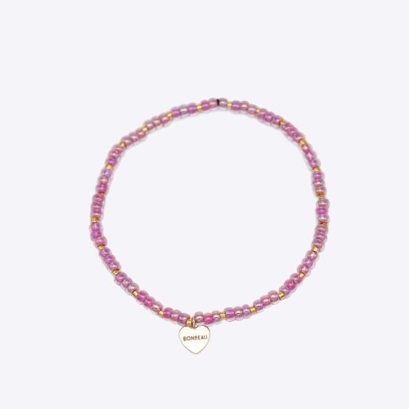 BONBEAU Ледяной цвет бусины простой Браслет Ледяной простой цвет многослойный браслет из бусин