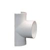 ПВХ открытый тройник-хомут для ремонта труб