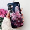 Чехол для Tecno Spark 40Pro KM6 Чехол для Techno Spark 40 Pro Чехол Силиконовый Роскошный Бабочка Любовь Мода Цветы Крутой Расписной