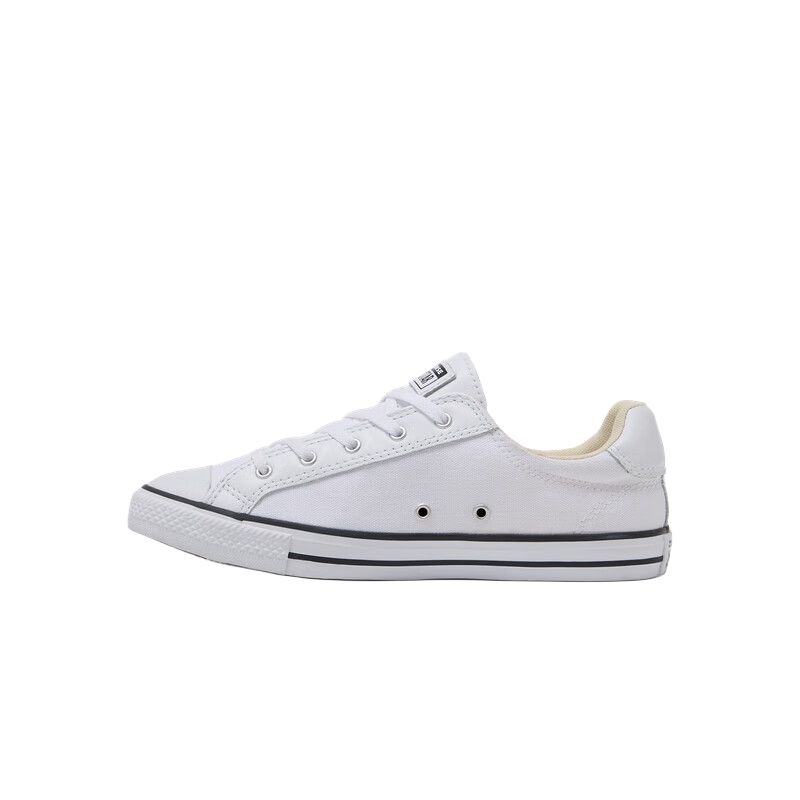 Converse Chuck Taylor All Star Dainty Ox Lucky - Белые Черные Женские Кроссовки A12951C