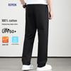 ROMON Мужские повседневные брюки прямого кроя из 100% хлопка E