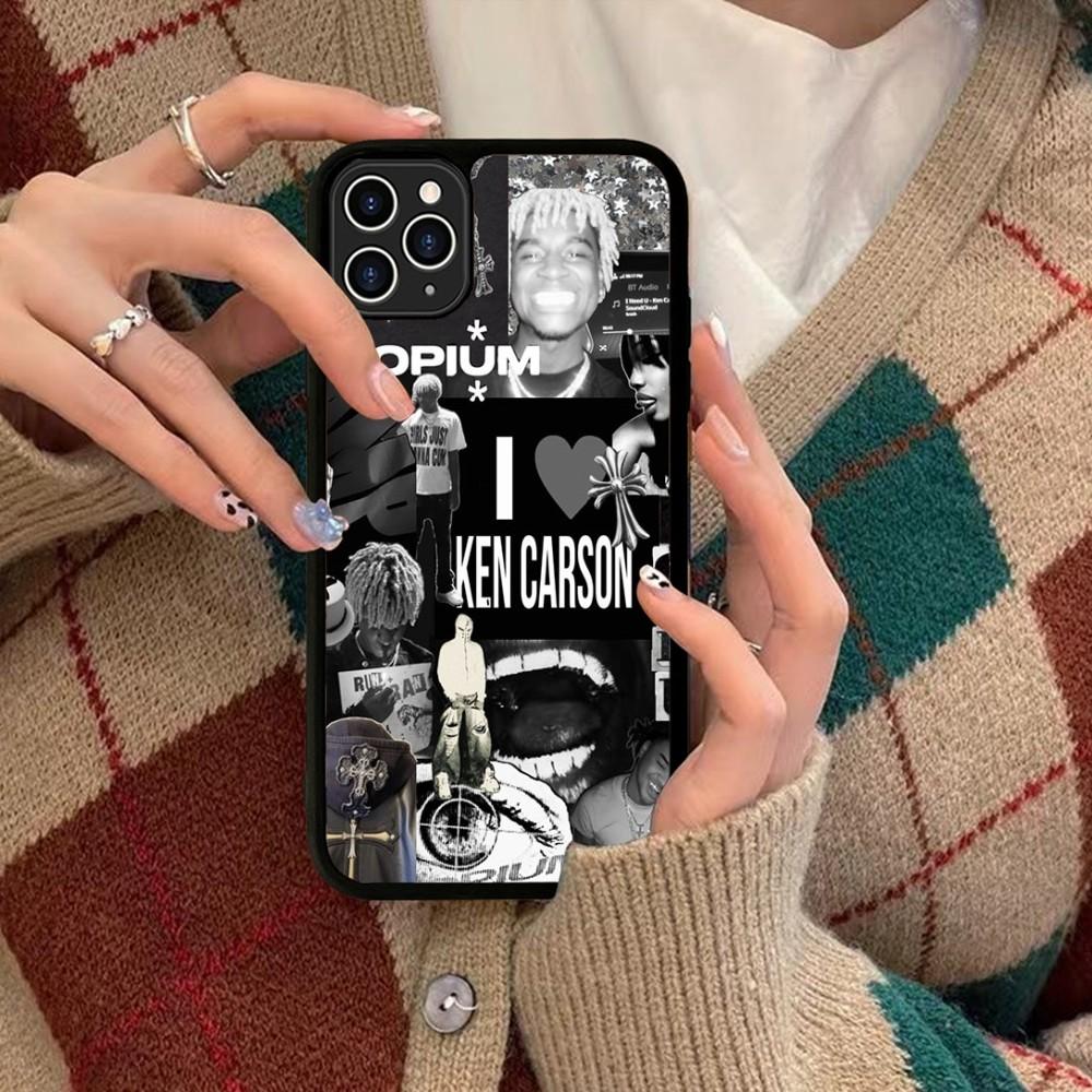 American Rap K-Ken C-Carson Phone Case Silicone PC+TPU For For IPhone 11 12 13 14 15 16 Plus Pro Max Cover
