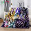 Saint Seiya 3D Printed Art Fleece Blanket for Beds Hiking Picnic Thick Quilt Bedspread Fleece Throw Blanket Picnic Blanket