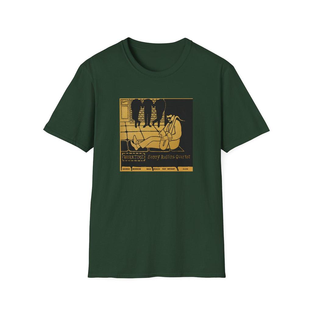 Sonny Rollins Worktime Esquire Album Cover Art T-Shirt